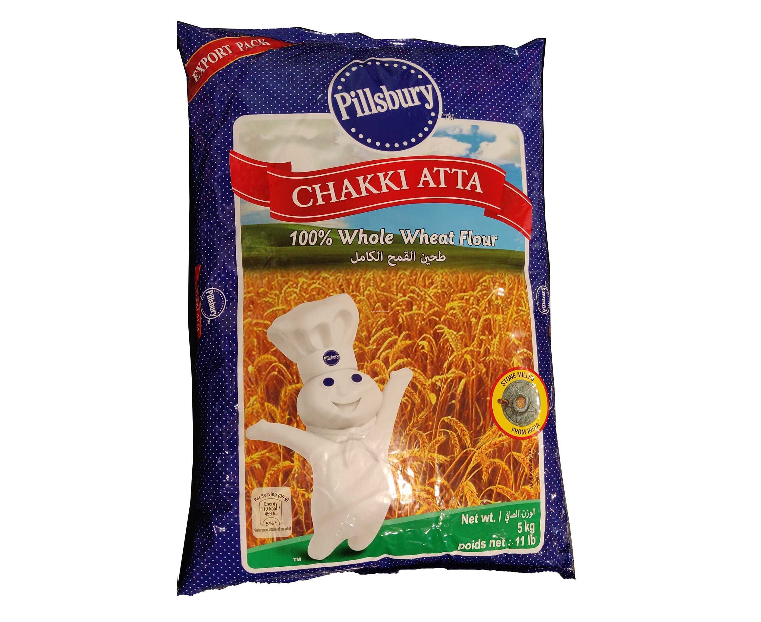 Grocery Rice, Flour & Grains Flour Chakki Atta Whole Wheat